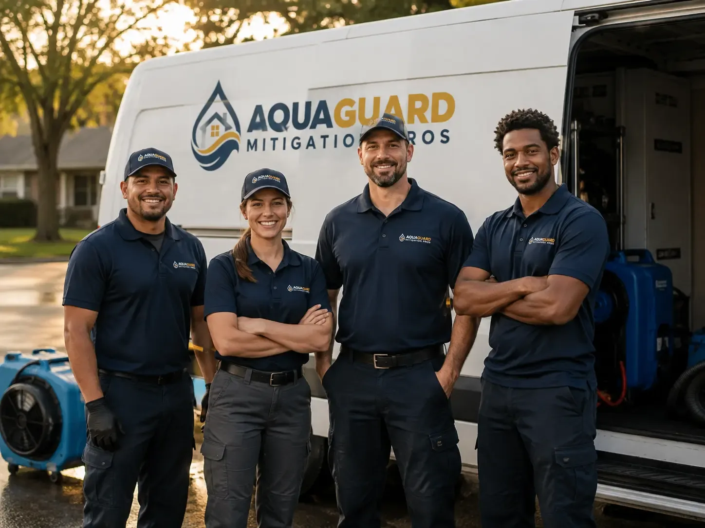 Water Damage Mitigation company in Iota, LA